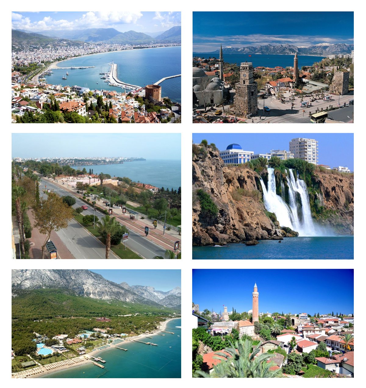 تور ترکیه - شهر ساحلی آنتالیا در ترکیه